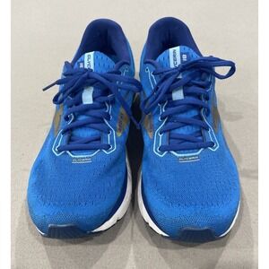 BROOKS Mens Size‎ 12.5 D Sneakers Glycerin 18 Blue Running Shoes